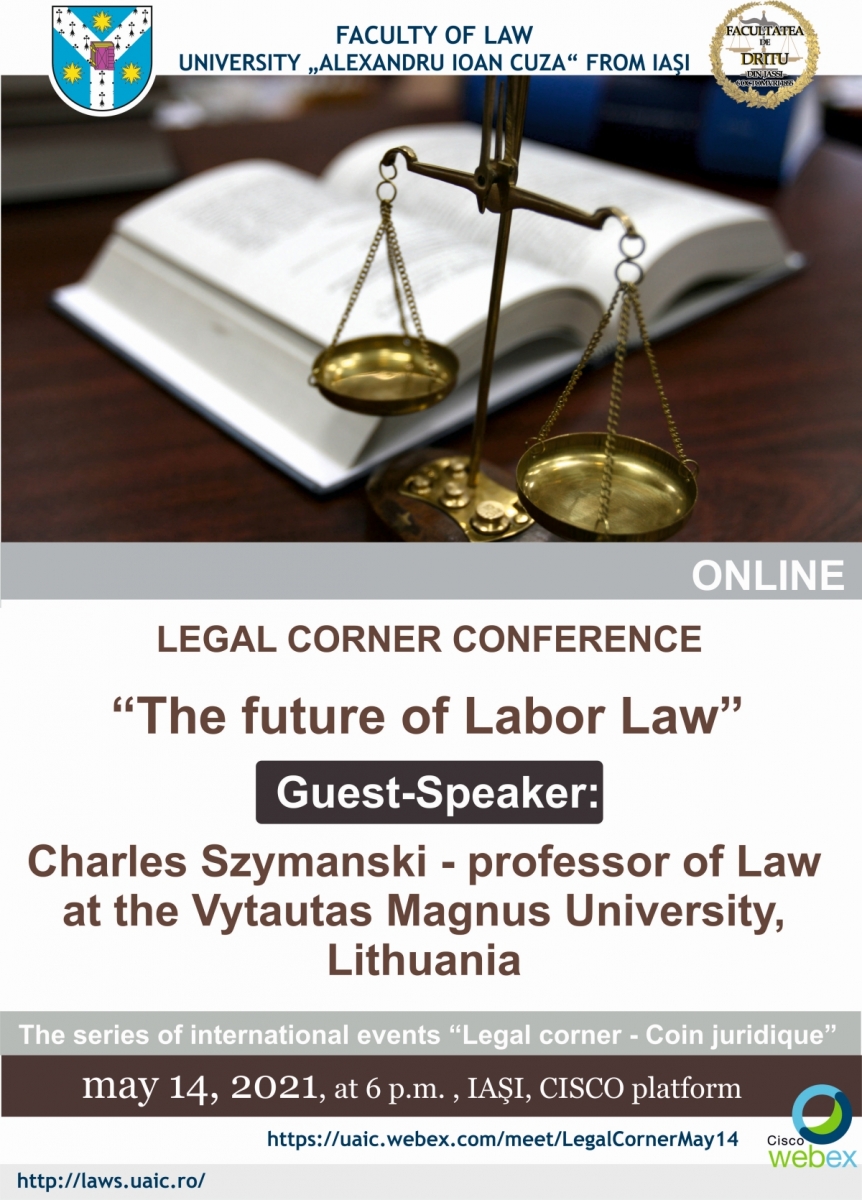 Legal Corner Conference: 22.05.2021