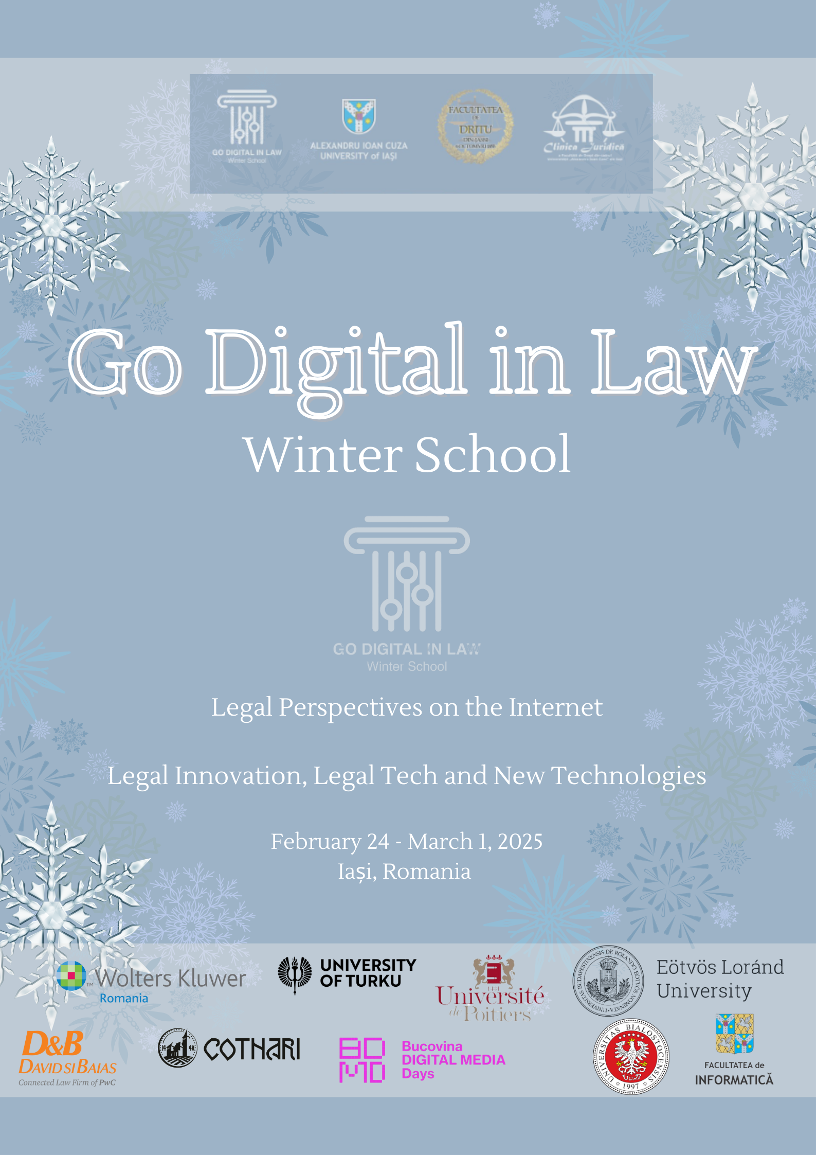 Go Digital in Law – Winter School (2nd edition)
